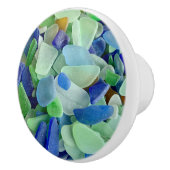 Deurknop van zeeglazen - keramisch deken voor stra keramische knop (Rechts)