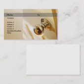 Deurknop Visitekaartje (Voorkant / Achterkant)