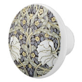 Deurknoppen - Floral Arts and Crafts Periode Keramische Knop (Rechts)