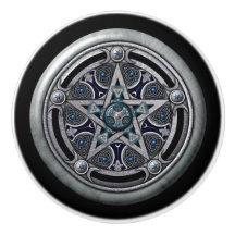 deurknoppen: Silver Pentacle