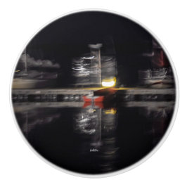 Deurkruk, abstracte foto, boten keramische knop