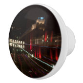 deurkruk, abstracte foto, hoog gebouw keramische knop (Rechts)