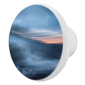 deurkruk, abstracte foto keramische knop (Rechts)