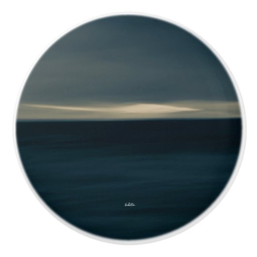 Deurkruk, abstracte foto keramische knop (Voorkant)