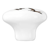 Deurkruk Dinosaurus  Keramische Knop (Zijkant)