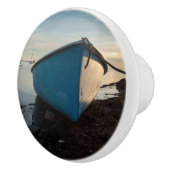 Deurkruk, foto van een boot keramische knop (Rechts)