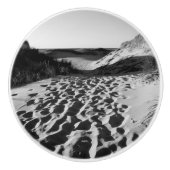 Deurkruk, foto van strand keramische knop (Voorkant)