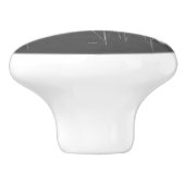 Deurkruk, foto zwart en wit, boten keramische knop (Zijkant)