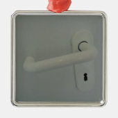 deurkruk metalen ornament (Voorkant)