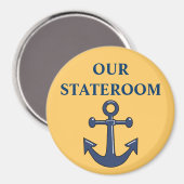 Deurmarkering ankercabine magneet (Voorkant / Achterkant)