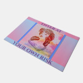 Deurmassa voor vrouwen deurmat (Schuin)