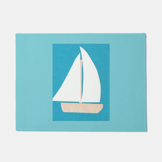 Deurmassa voor zeilboot deurmat (Voorkant)