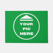 Deurmat 18" x 24" - Voeg uw Afbeelding (Voorkant)