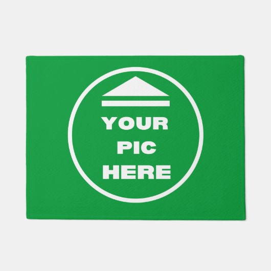 Deurmat 18" x 24" - Voeg uw Afbeelding (Voorkant)