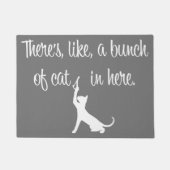 Deurmat "Bunch of Cats" (Voorkant)