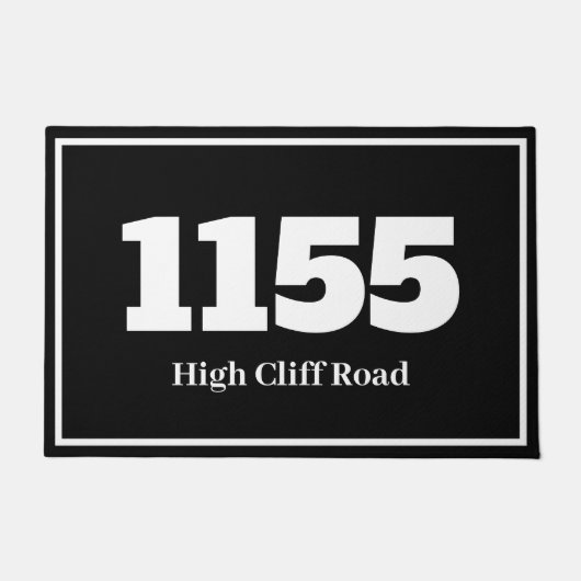 Deurmat-Huis Flat Appartement of Werkplek Z/W Deurmat (Voorkant)