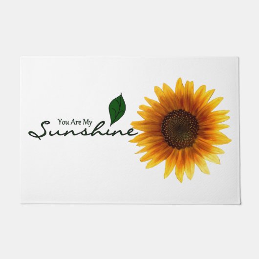 Deurmat - Je bent mijn zonneschijn (Voorkant)