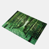 Deurmat Magisch Woud Groen Mysterie (Schuin)