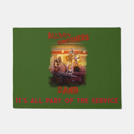 deurmat met Allbot Brothers Band (Voorkant)