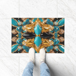 Deurmat met Bahamas Kleuren ontwerp