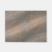 Deurmat met Beige Swirl Design (Voorkant)