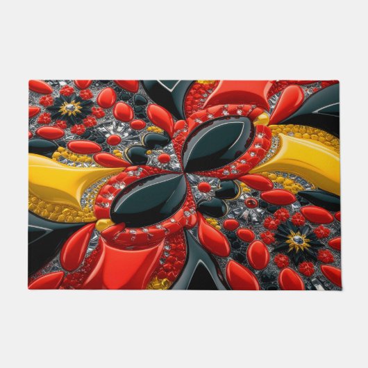 Deurmat met Duitsland Kleuren ontwerp (Voorkant)