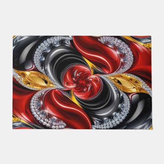 Deurmat met Duitsland Kleuren ontwerp (Voorkant)