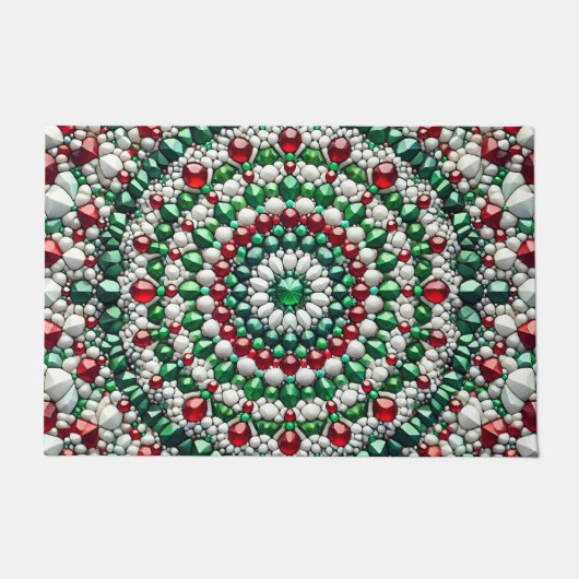 Deurmat met Italiaans Kleuren ontwerp (Voorkant)