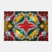 Deurmat met Los Angeles Kleuren ontwerp (Voorkant)