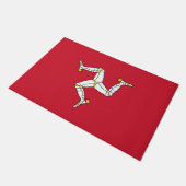 Deurmat met Man vlag, Verenigd Koninkrijk (Schuin)