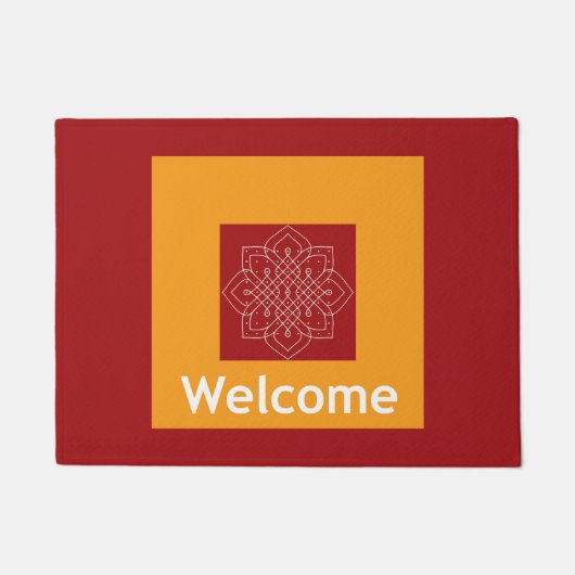 Deurmat met Rangoli (Voorkant)