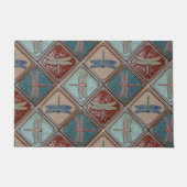 Deurmat met Tegels voor de liftgeleider (Voorkant)