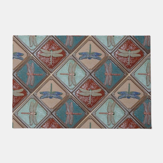 Deurmat met Tegels voor de liftgeleider (Voorkant)