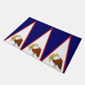 Deurmat met vlag van Amerikaans-Samoa, Verenigde S (Schuin)