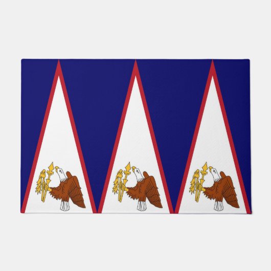 Deurmat met vlag van Amerikaans-Samoa, Verenigde S (Voorkant)