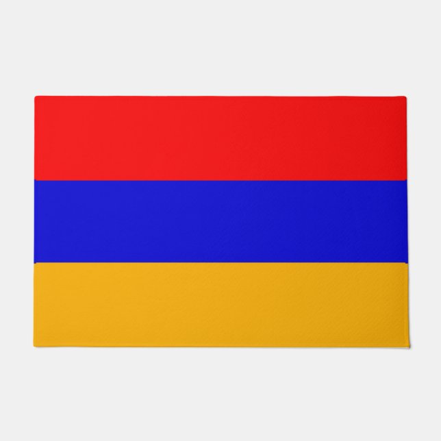 Deurmat met vlag van Armenië (Voorkant)