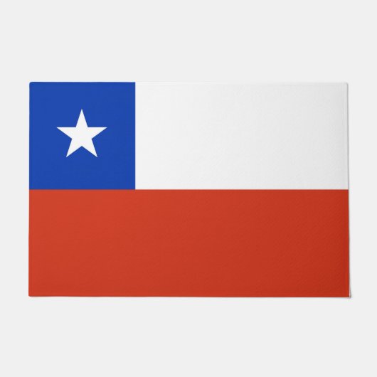 Deurmat met vlag van Chili (Voorkant)