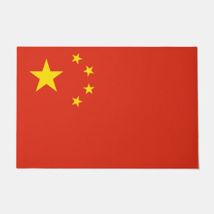 Deurmat met vlag van China