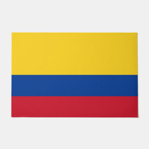 Deurmat met vlag van Colombia