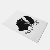 Deurmat met vlag van Corsica (Schuin)