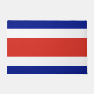 Deurmat met vlag van Costa Rica