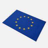 Deurmat met vlag van de Europese Unie (Schuin)