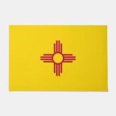 Deurmat met vlag van de staat New Mexico, VS (Voorkant)