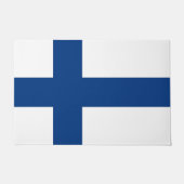 Deurmat met vlag van Finland (Voorkant)