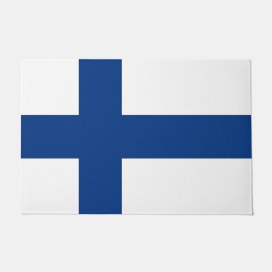 Deurmat met vlag van Finland (Voorkant)