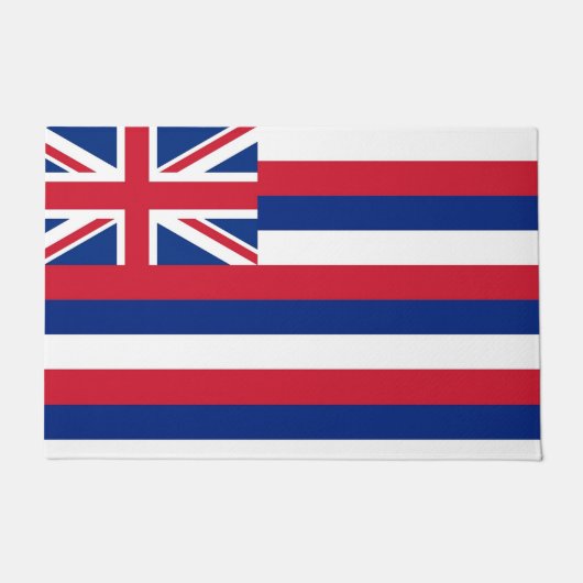 Deurmat met vlag van Hawaii State, USA (Voorkant)