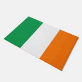Deurmat met vlag van Ierland (Schuin)