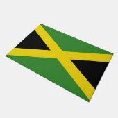 Deurmat met vlag van Jamaica (Schuin)