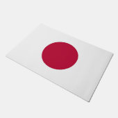Deurmat met vlag van Japan (Schuin)
