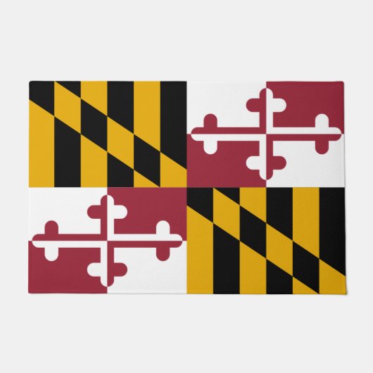 Deurmat met vlag van Maryland State, Verenigde Sta (Voorkant)